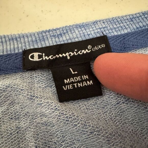 NWT Champion Elite Women’s Stretch Pullover Size Large Rayon Blend Blue Color - Picture 6 of 12